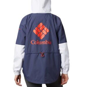 NWT Columbia Colorblock Park Water Resistant Windbreaker Jacket size X-Large